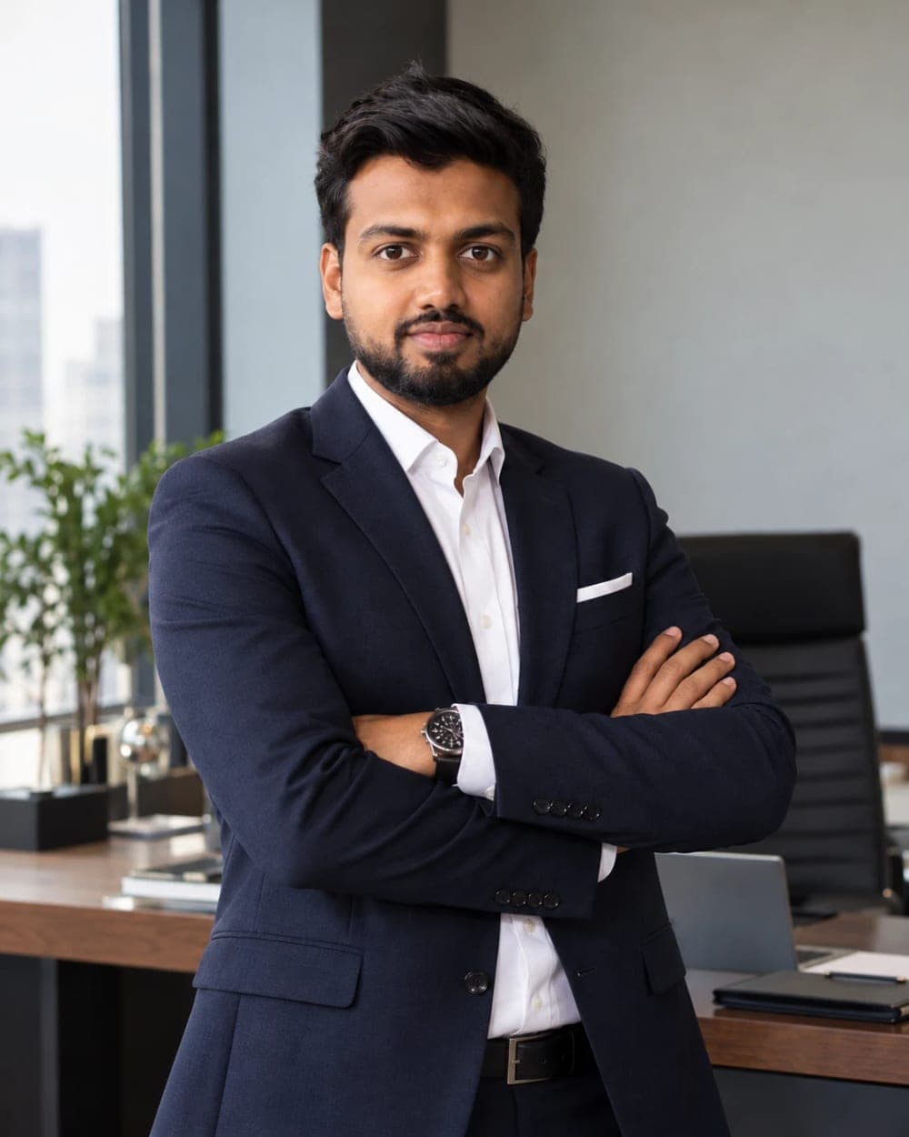 Abdullah Reyaz, founder & managing director of Skylight Aluminium and Glass